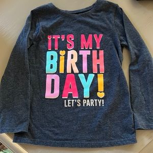 4T Garanimals Birthday Party Shirt